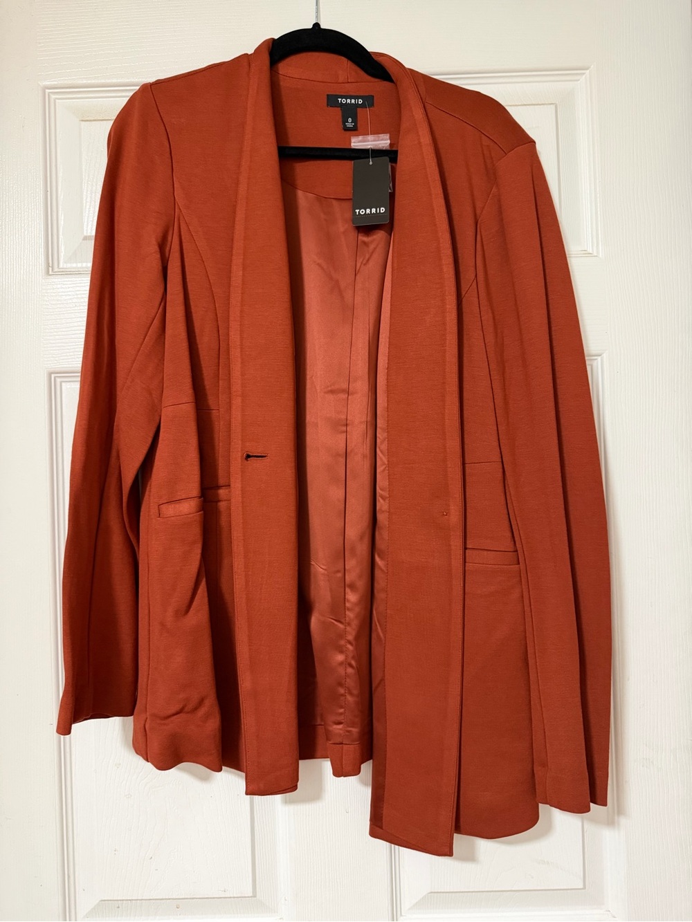 Torrid  Shawl Collar Open-Front studio Blazer size 0